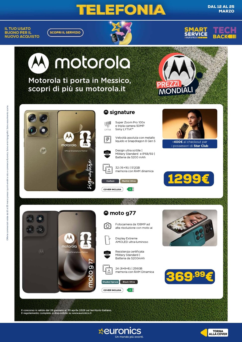 euronics - Volantino Euronics - Speciale Telefonia valido dal 12/03/2026 al 25/03/2026 - page: 3
