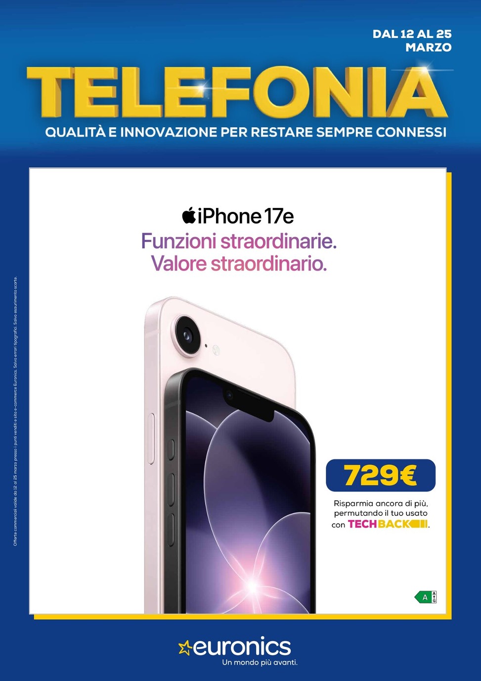 euronics - Volantino Euronics - Speciale Telefonia valido dal 12/03/2026 al 25/03/2026