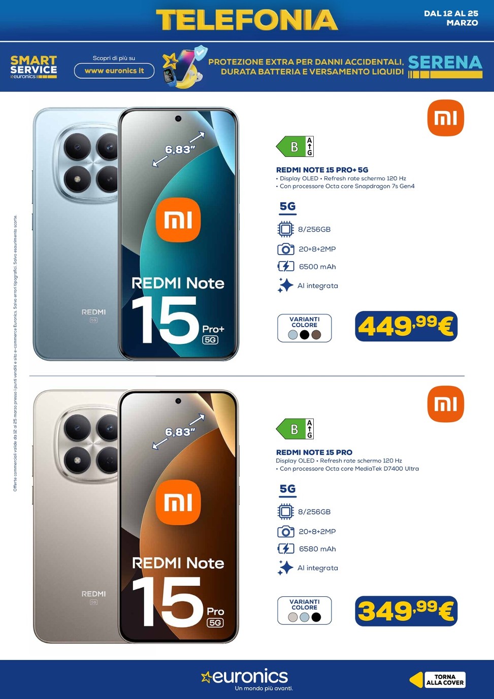 euronics - Volantino Euronics - Speciale Telefonia valido dal 12/03/2026 al 25/03/2026 - page: 9