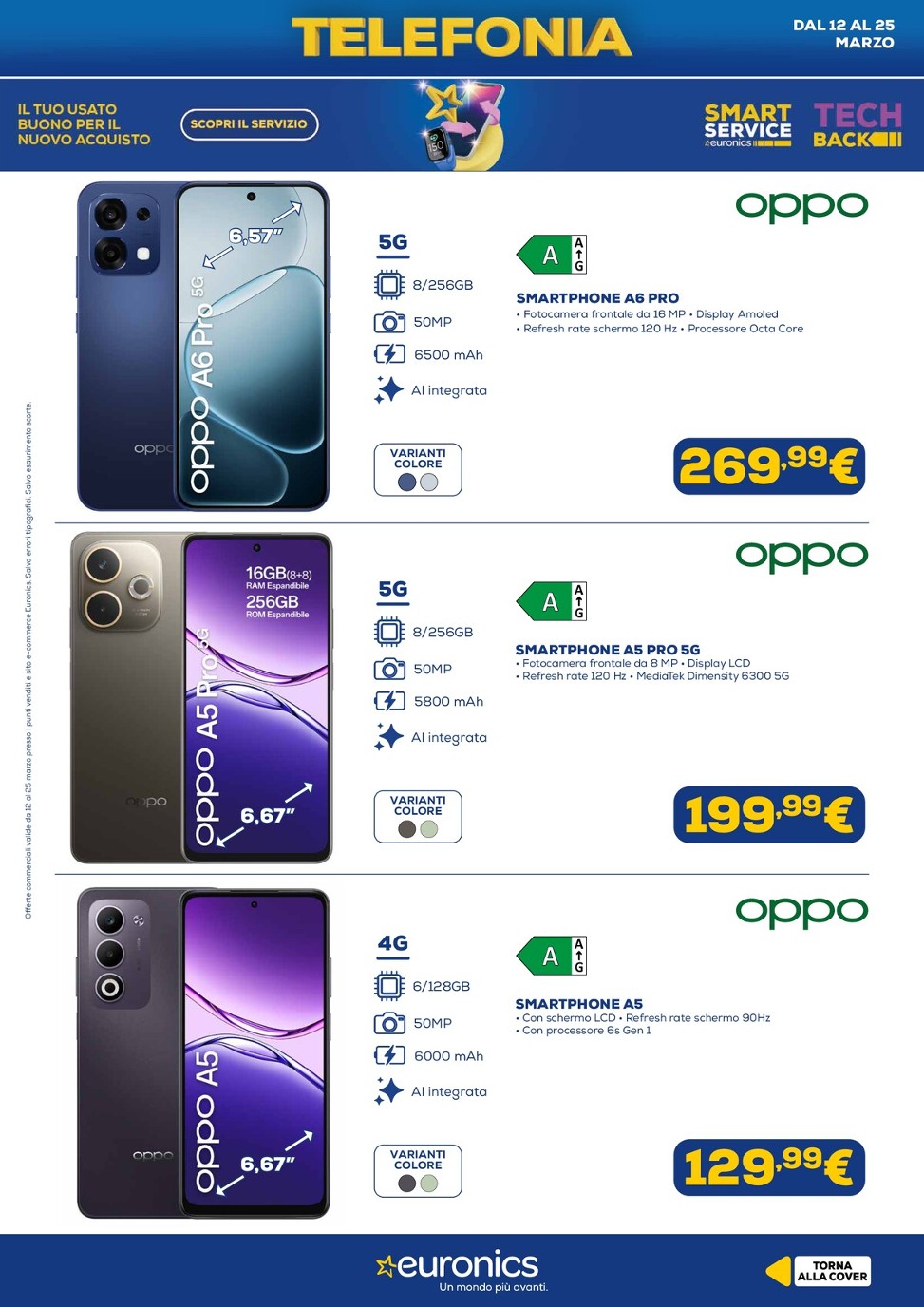 euronics - Volantino Euronics - Speciale Telefonia valido dal 12/03/2026 al 25/03/2026 - page: 7