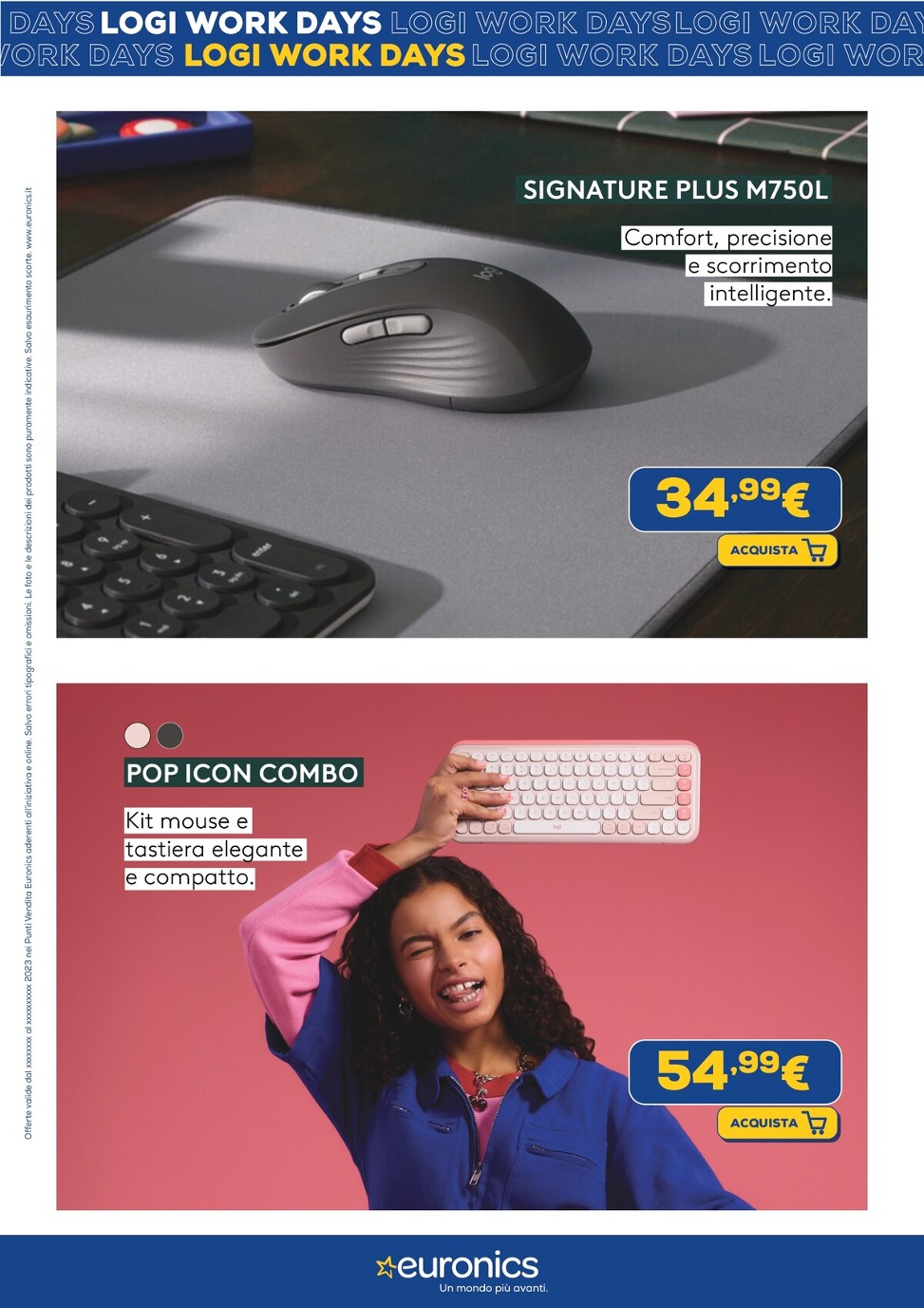 euronics - Volantino Euronics - Speciale Logitech valido dal 09/03/2026 al 22/03/2026 - page: 6