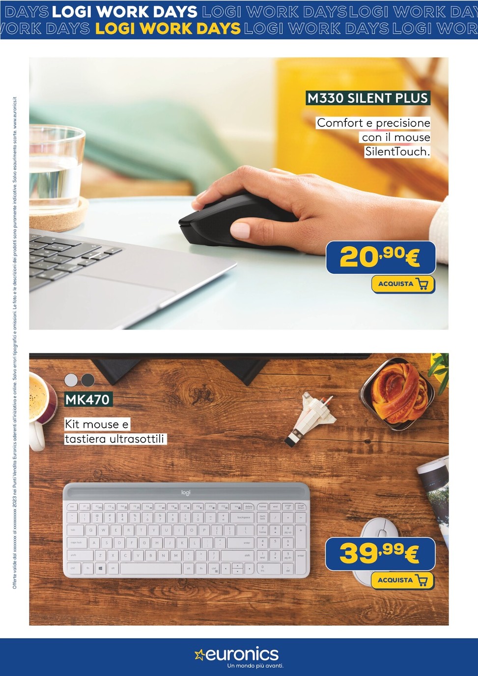 euronics - Volantino Euronics - Speciale Logitech valido dal 09/03/2026 al 22/03/2026 - page: 5