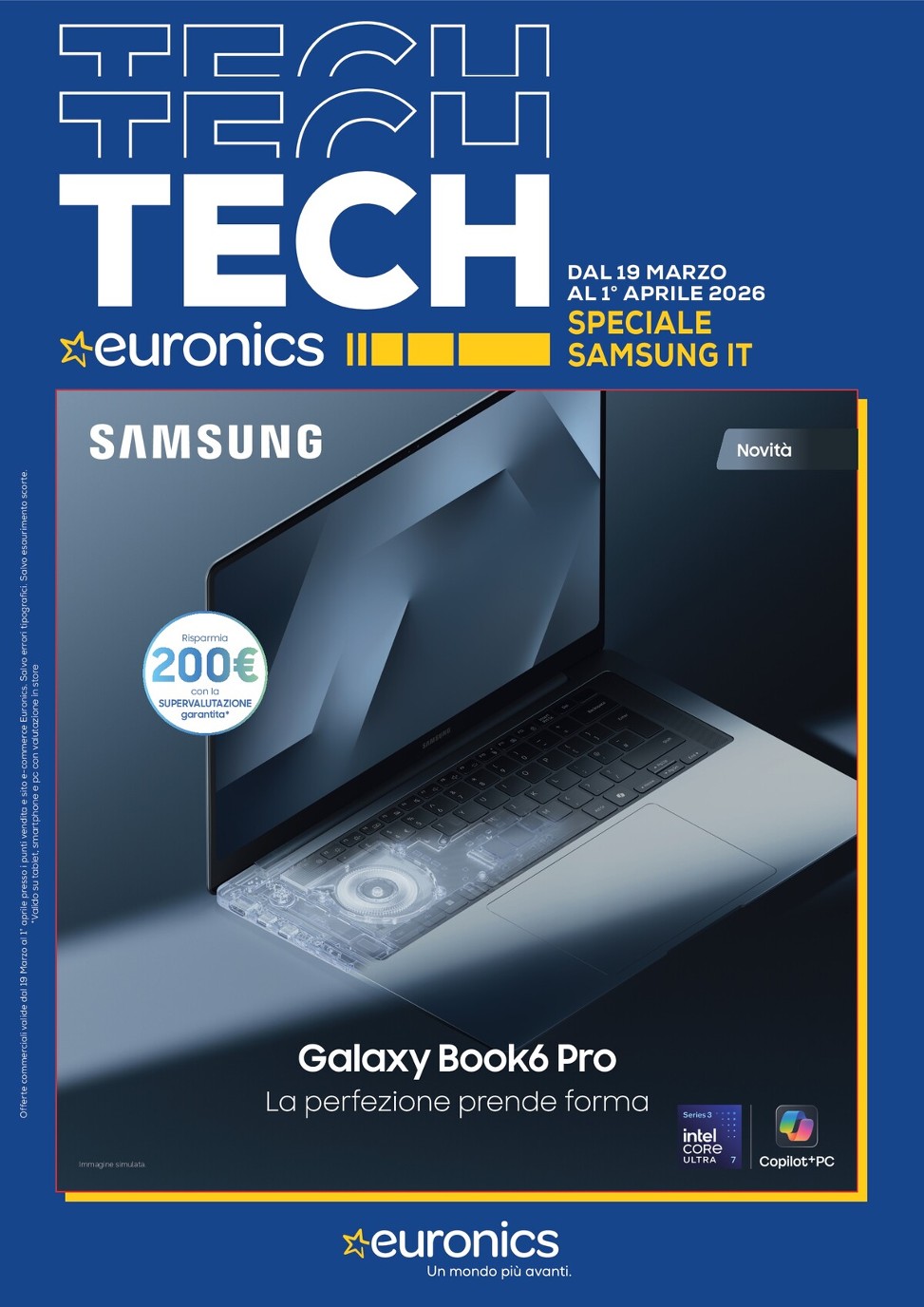 euronics - Volantino Euronics - Samsung IT valido dal 19/03/2026 al 01/04/2026 - page: 1
