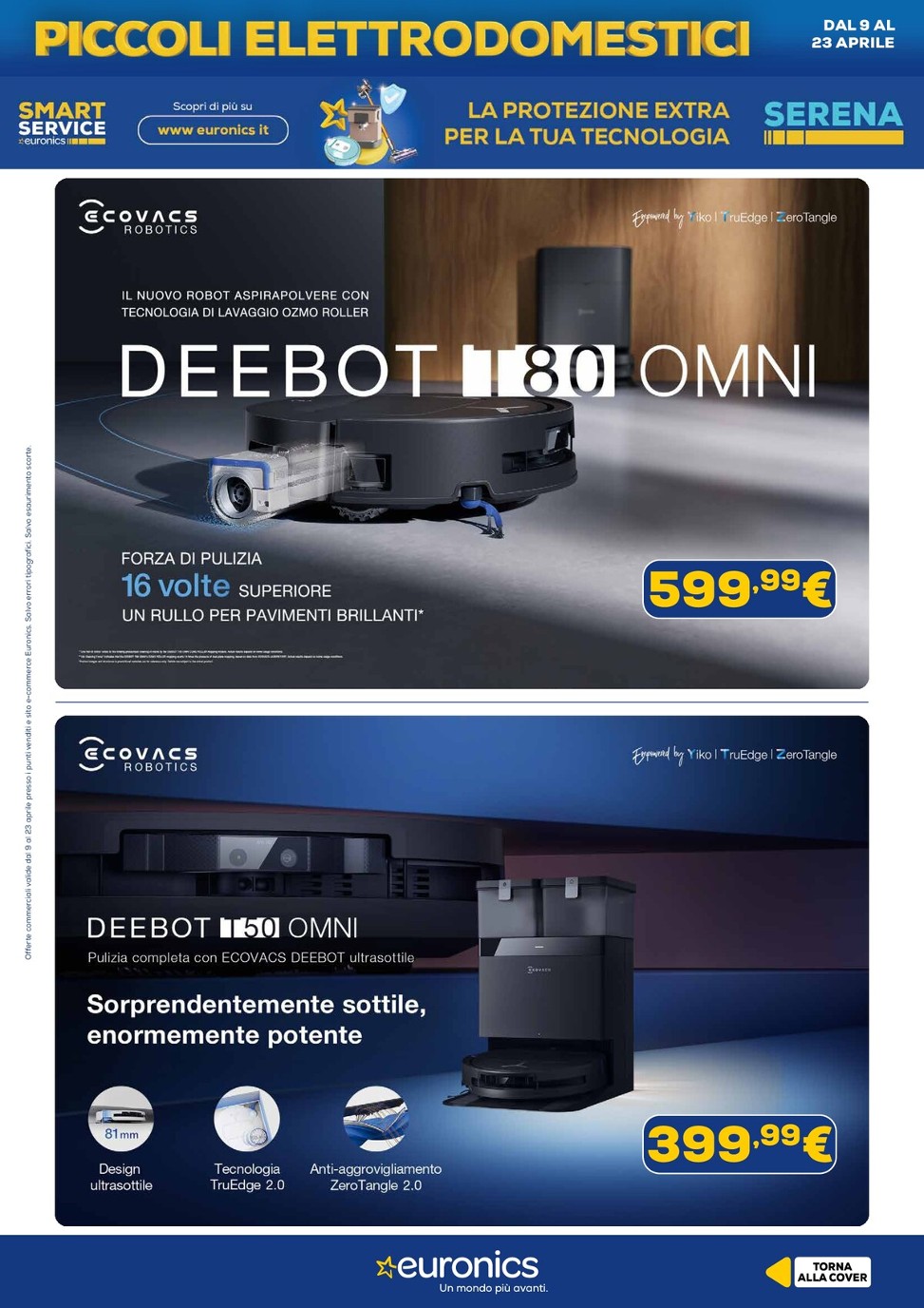 euronics - Volantino attuale di Euronics - Piccoli Elettrodomestici valido dal giovedì 09/04/2026 al giovedì 23/04/2026 - page: 17
