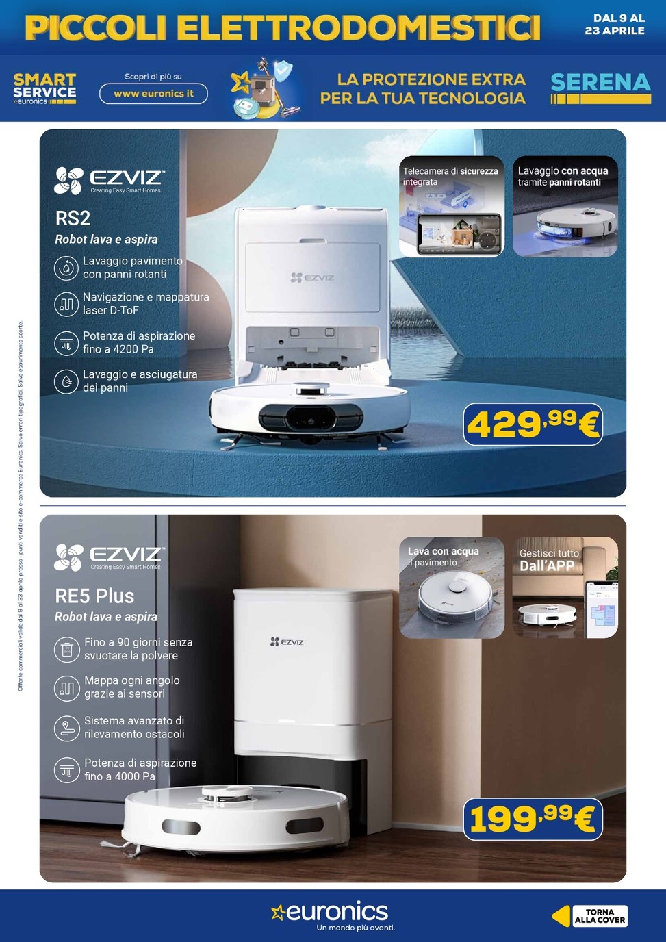 euronics - Volantino attuale di Euronics - Piccoli Elettrodomestici valido dal giovedì 09/04/2026 al giovedì 23/04/2026 - page: 15