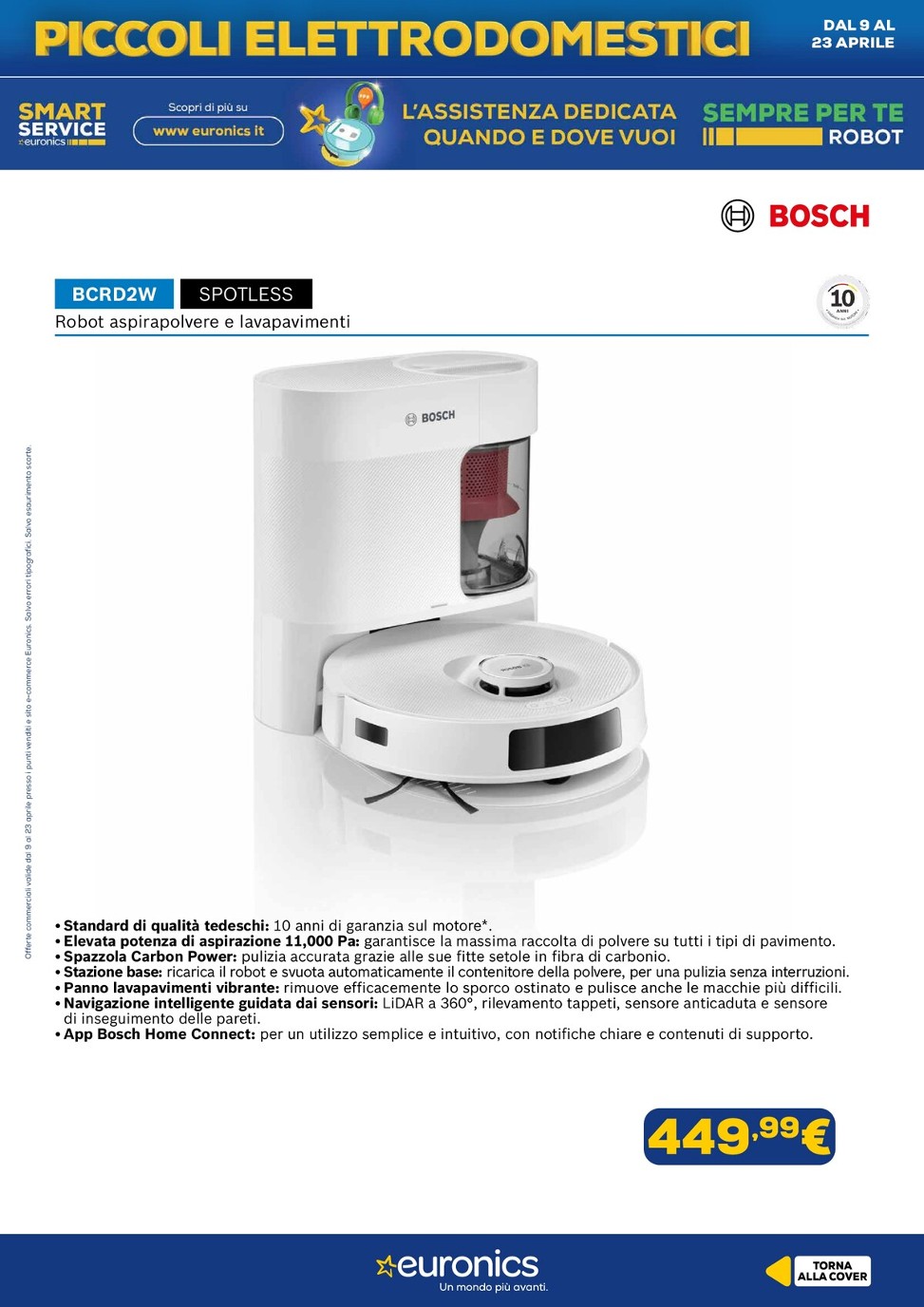 euronics - Volantino attuale di Euronics - Piccoli Elettrodomestici valido dal giovedì 09/04/2026 al giovedì 23/04/2026 - page: 16