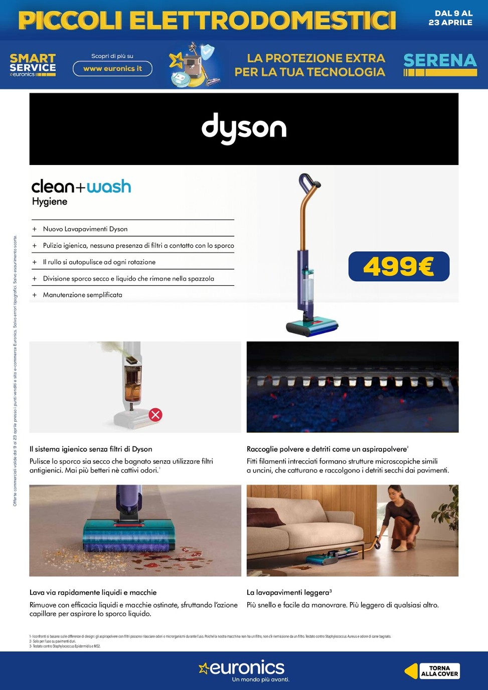 euronics - Volantino attuale di Euronics - Piccoli Elettrodomestici valido dal giovedì 09/04/2026 al giovedì 23/04/2026 - page: 9