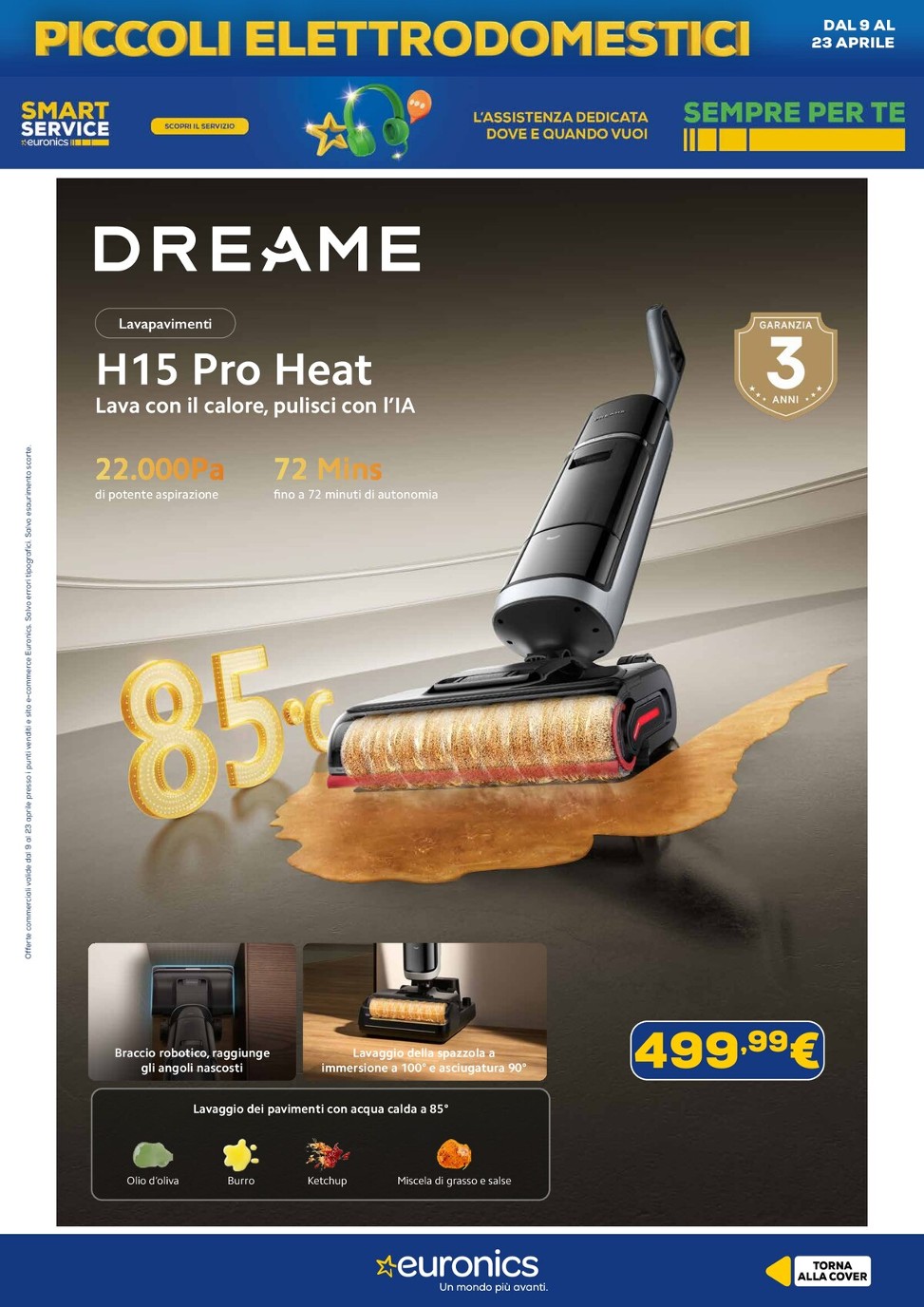 euronics - Volantino attuale di Euronics - Piccoli Elettrodomestici valido dal giovedì 09/04/2026 al giovedì 23/04/2026 - page: 10