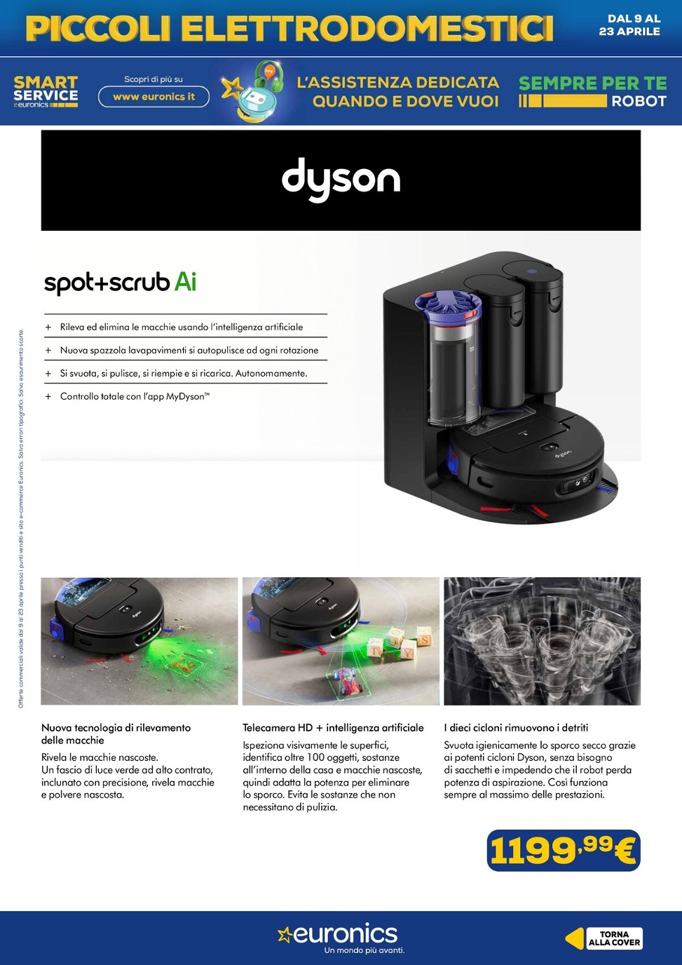 euronics - Volantino attuale di Euronics - Piccoli Elettrodomestici valido dal giovedì 09/04/2026 al giovedì 23/04/2026 - page: 12
