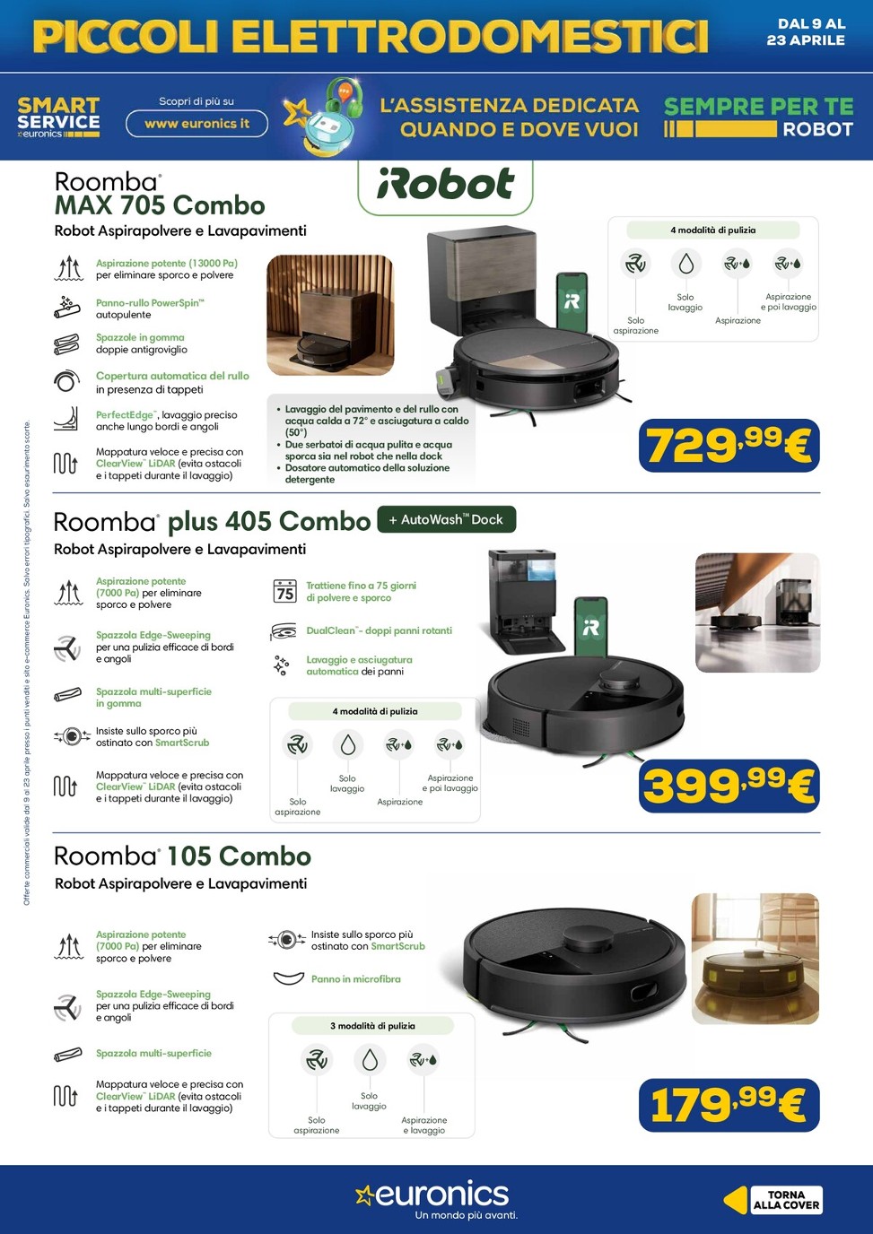 euronics - Volantino attuale di Euronics - Piccoli Elettrodomestici valido dal giovedì 09/04/2026 al giovedì 23/04/2026 - page: 14