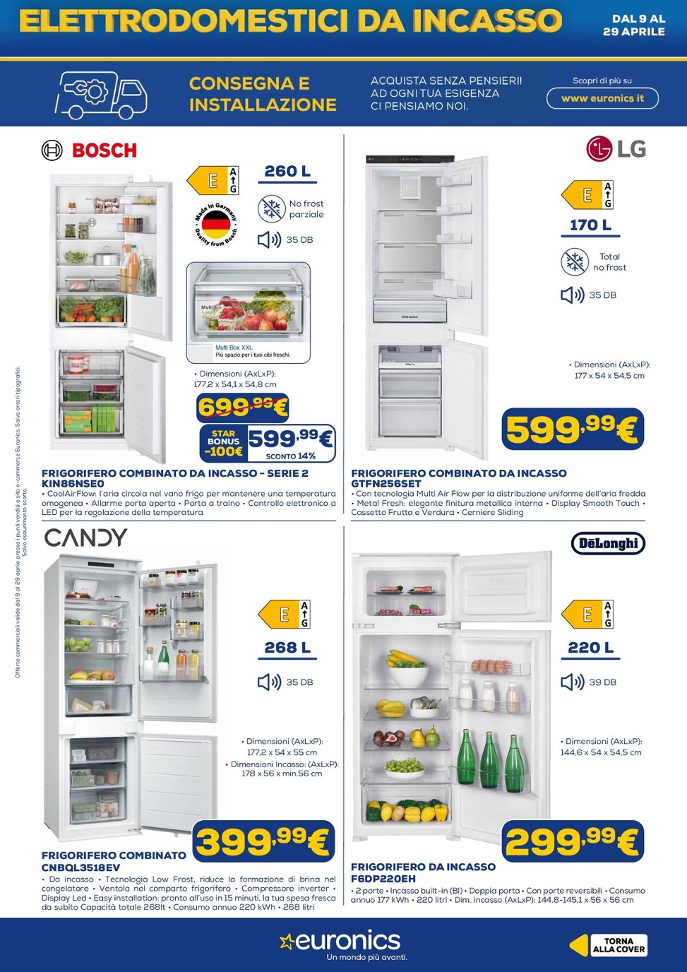 euronics - Volantino attuale di Euronics - Incasso valido dal giovedì 09/04/2026 al mercoledì 29/04/2026 - page: 15