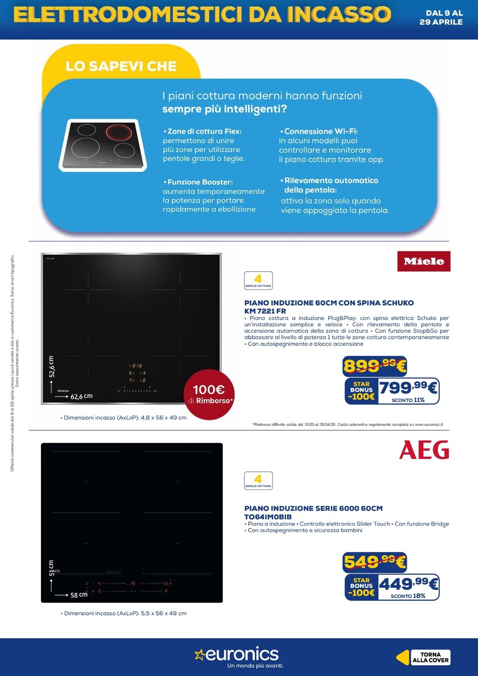 euronics - Volantino attuale di Euronics - Incasso valido dal giovedì 09/04/2026 al mercoledì 29/04/2026 - page: 10