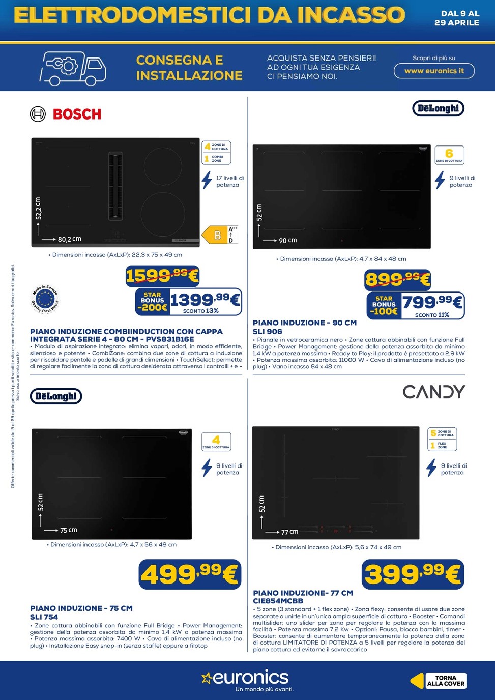 euronics - Volantino attuale di Euronics - Incasso valido dal giovedì 09/04/2026 al mercoledì 29/04/2026 - page: 12