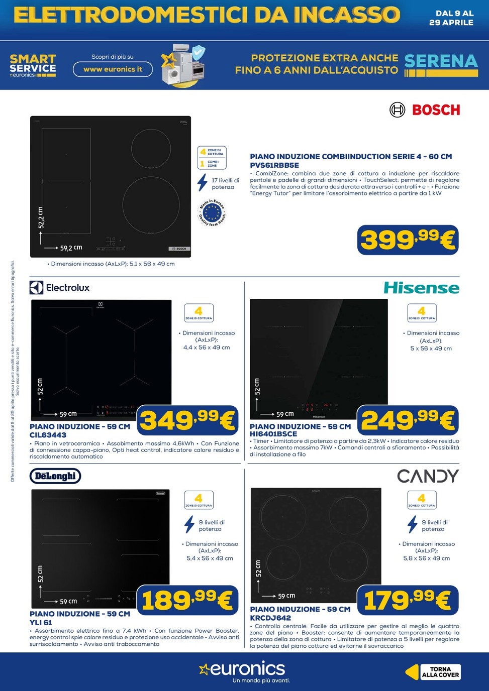 euronics - Volantino attuale di Euronics - Incasso valido dal giovedì 09/04/2026 al mercoledì 29/04/2026 - page: 11
