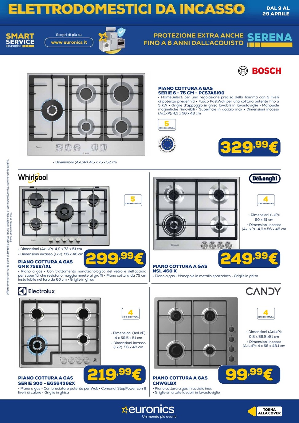 euronics - Volantino attuale di Euronics - Incasso valido dal giovedì 09/04/2026 al mercoledì 29/04/2026 - page: 13