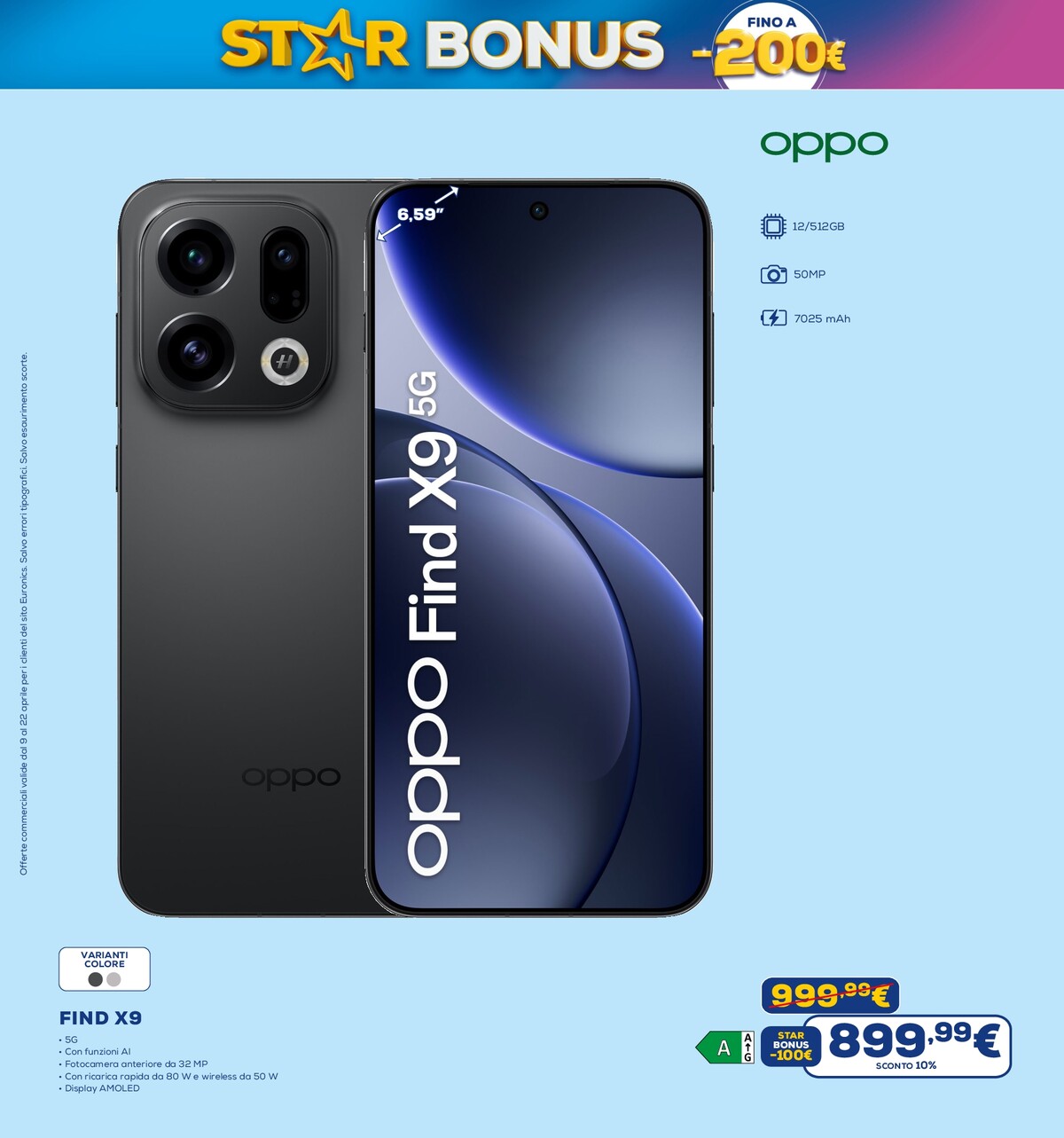 euronics - Volantino attuale di Euronics - Star Bonus valido dal giovedì 09/04/2026 al mercoledì 22/04/2026 - page: 19