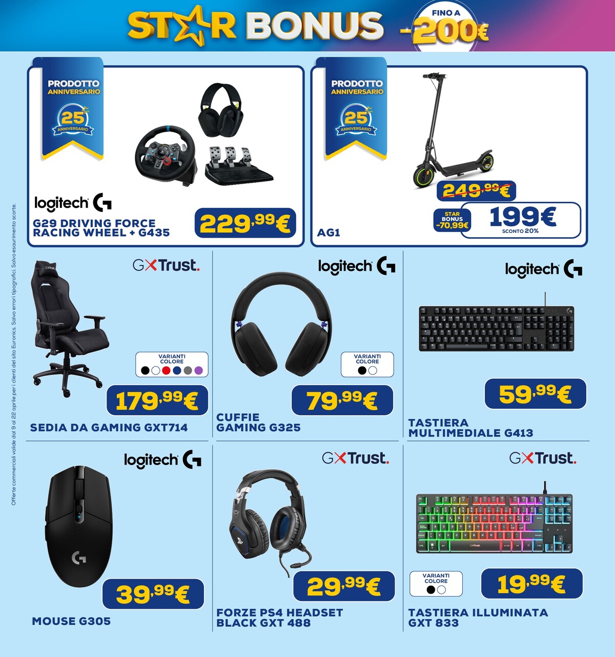 euronics - Volantino attuale di Euronics - Star Bonus valido dal giovedì 09/04/2026 al mercoledì 22/04/2026 - page: 31