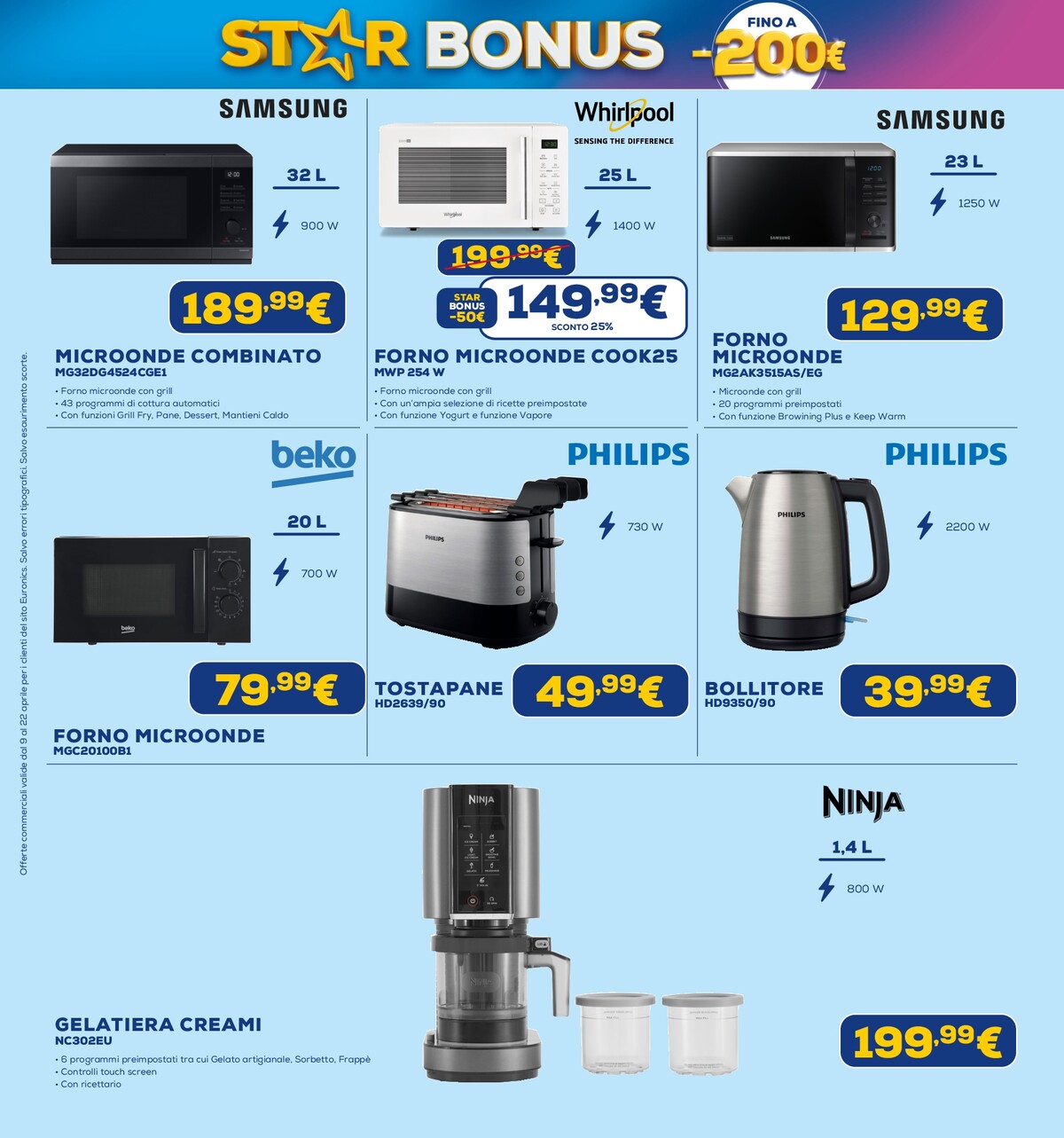 euronics - Volantino attuale di Euronics - Star Bonus valido dal giovedì 09/04/2026 al mercoledì 22/04/2026 - page: 42