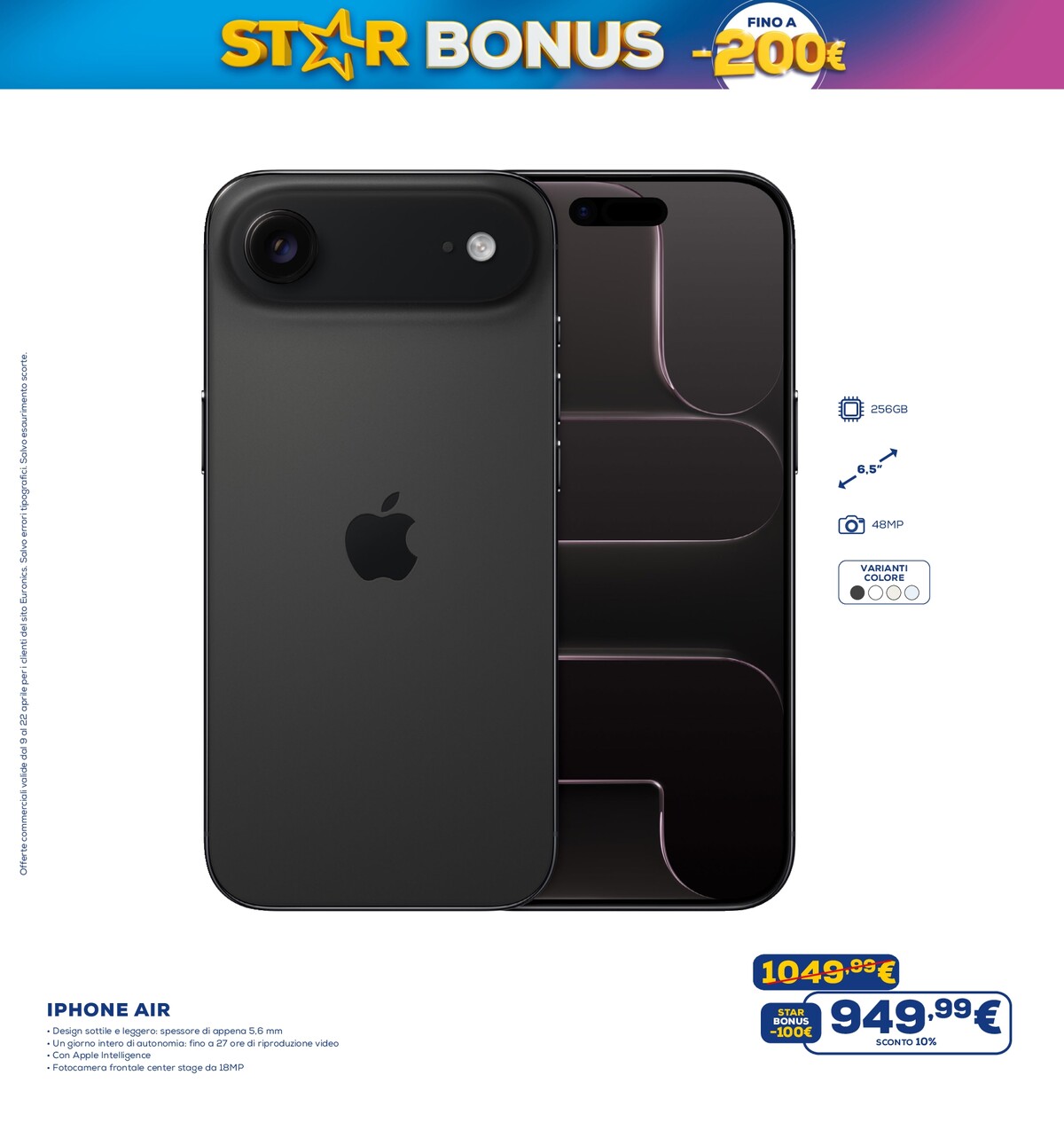euronics - Volantino attuale di Euronics - Star Bonus valido dal giovedì 09/04/2026 al mercoledì 22/04/2026 - page: 15