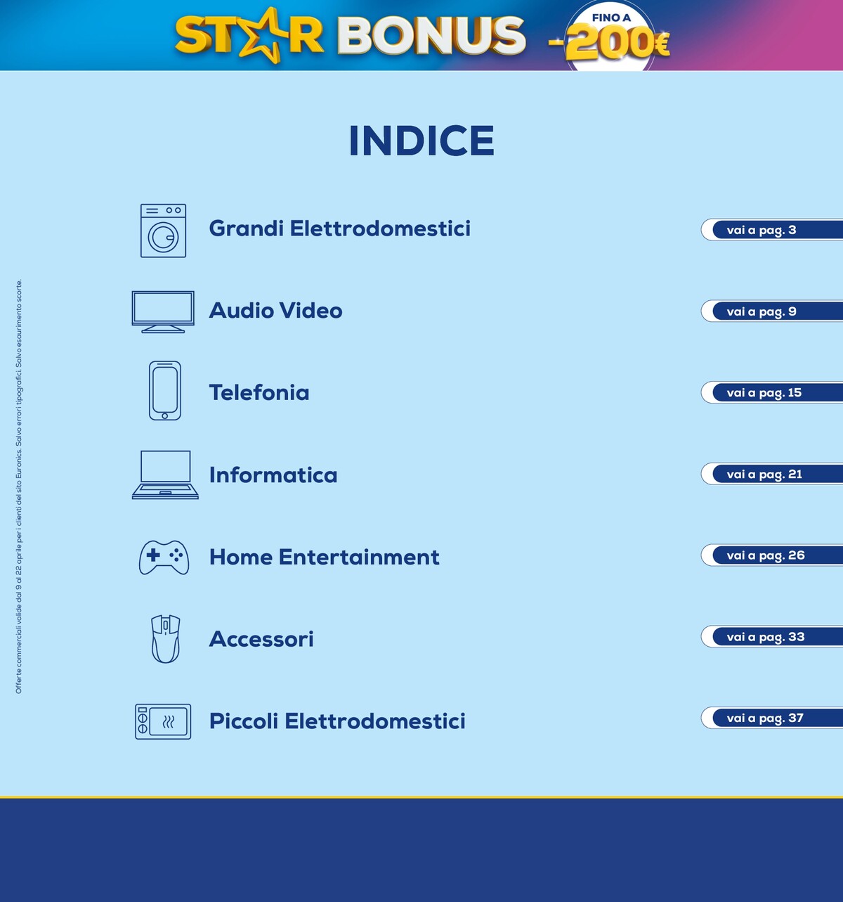 euronics - Volantino attuale di Euronics - Star Bonus valido dal giovedì 09/04/2026 al mercoledì 22/04/2026 - page: 2