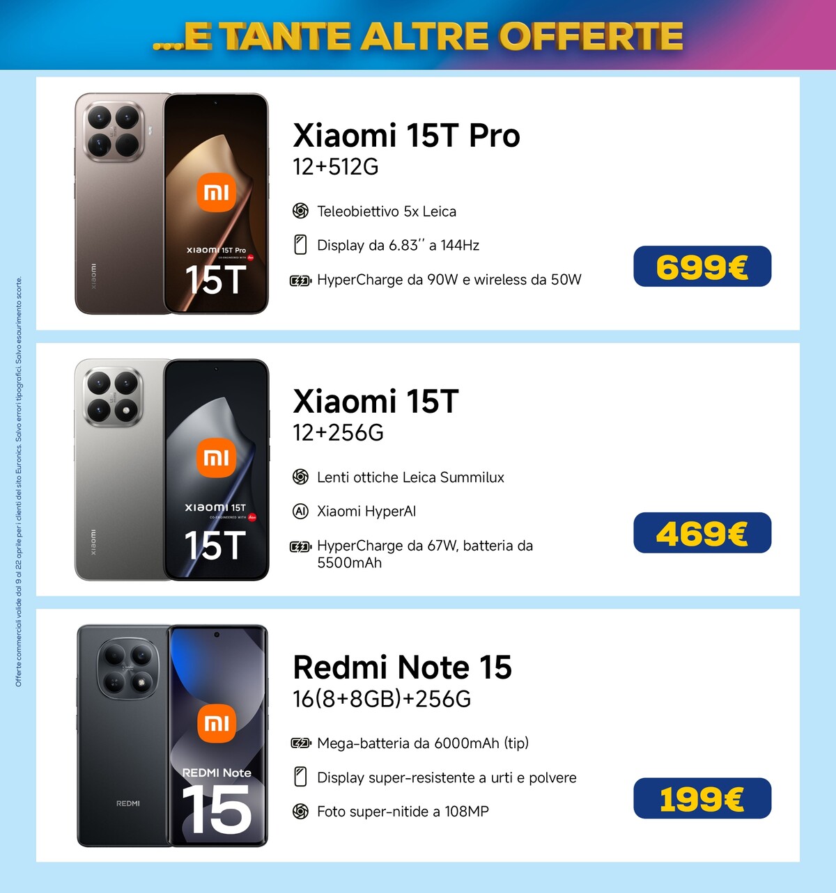 euronics - Volantino attuale di Euronics - Star Bonus valido dal giovedì 09/04/2026 al mercoledì 22/04/2026 - page: 20