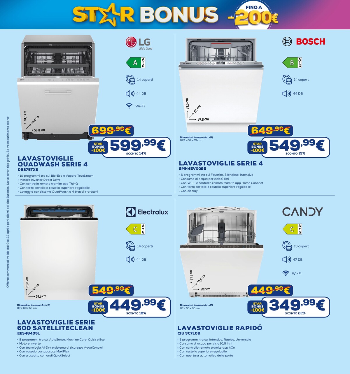 euronics - Volantino attuale di Euronics - Star Bonus valido dal giovedì 09/04/2026 al mercoledì 22/04/2026 - page: 7