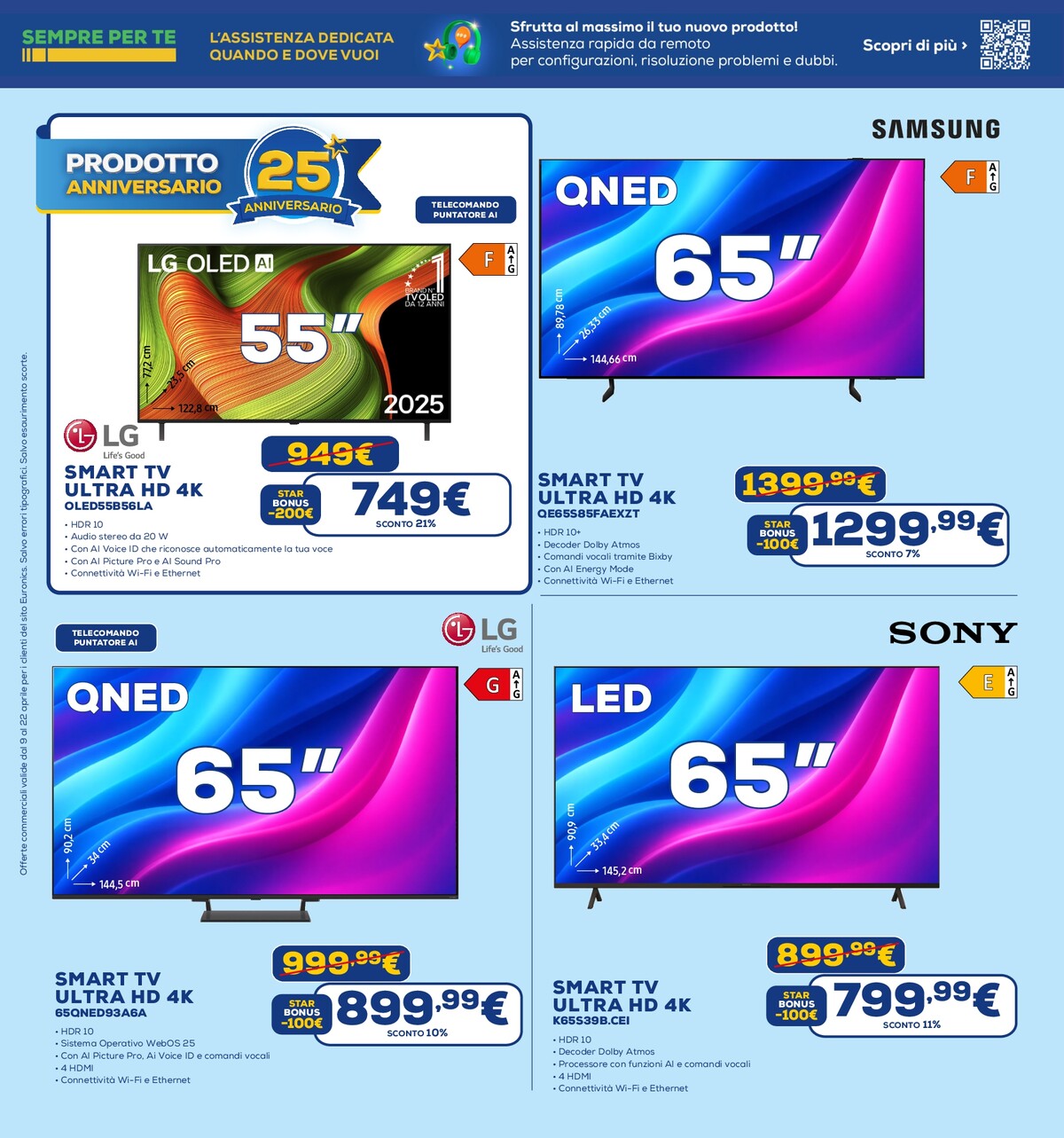 euronics - Volantino attuale di Euronics - Star Bonus valido dal giovedì 09/04/2026 al mercoledì 22/04/2026 - page: 10