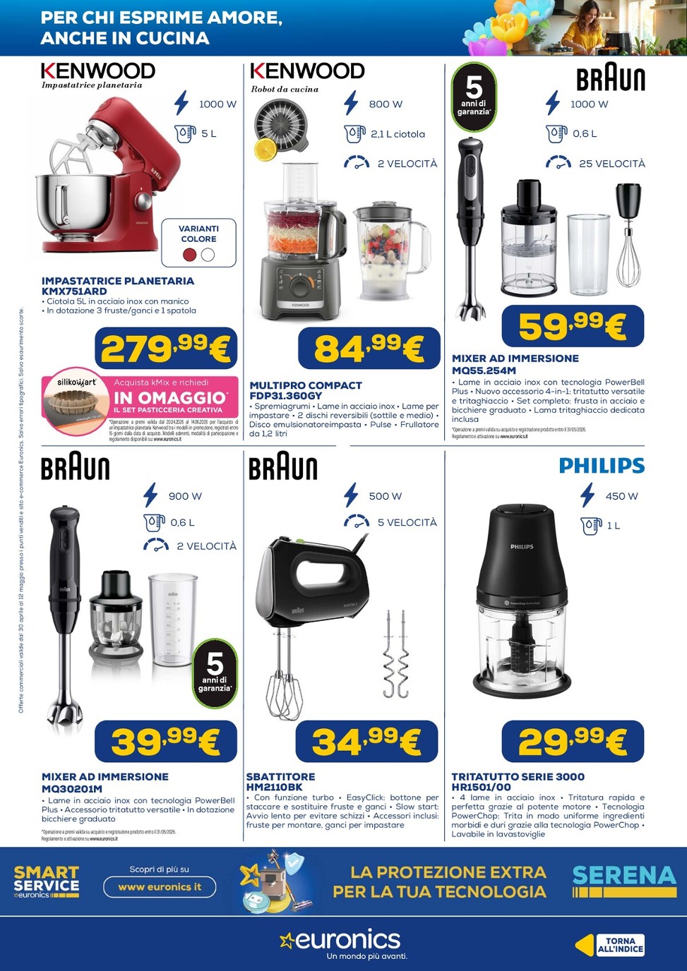 euronics - Volantino attuale di Euronics valido dal giovedì 30/04/2026 al martedì 12/05/2026 - page: 10