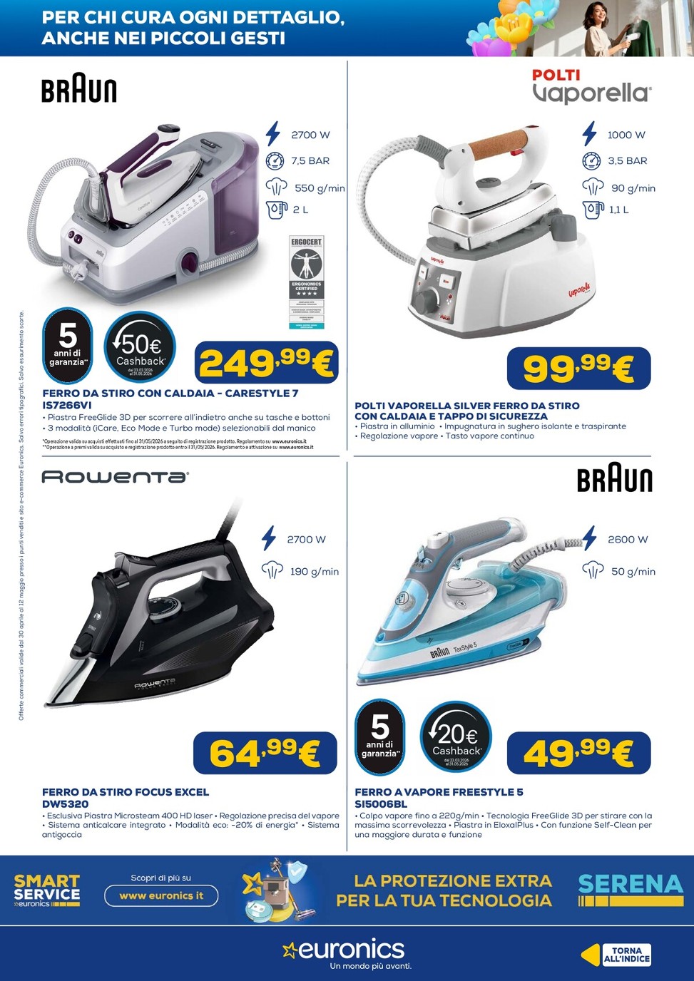 euronics - Volantino attuale di Euronics valido dal giovedì 30/04/2026 al martedì 12/05/2026 - page: 26
