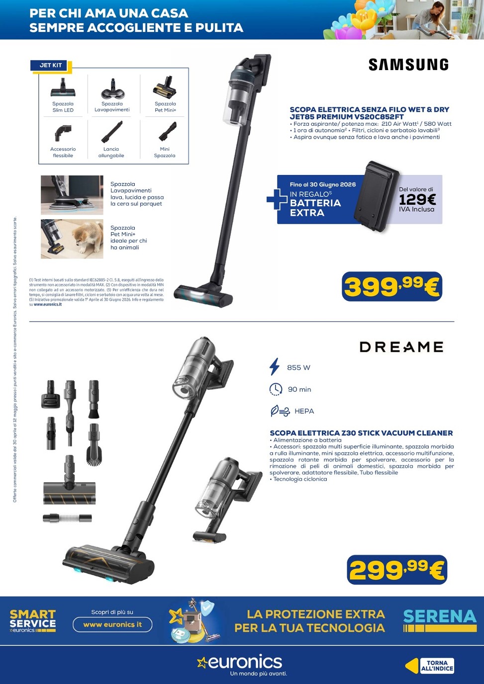 euronics - Volantino attuale di Euronics valido dal giovedì 30/04/2026 al martedì 12/05/2026 - page: 22