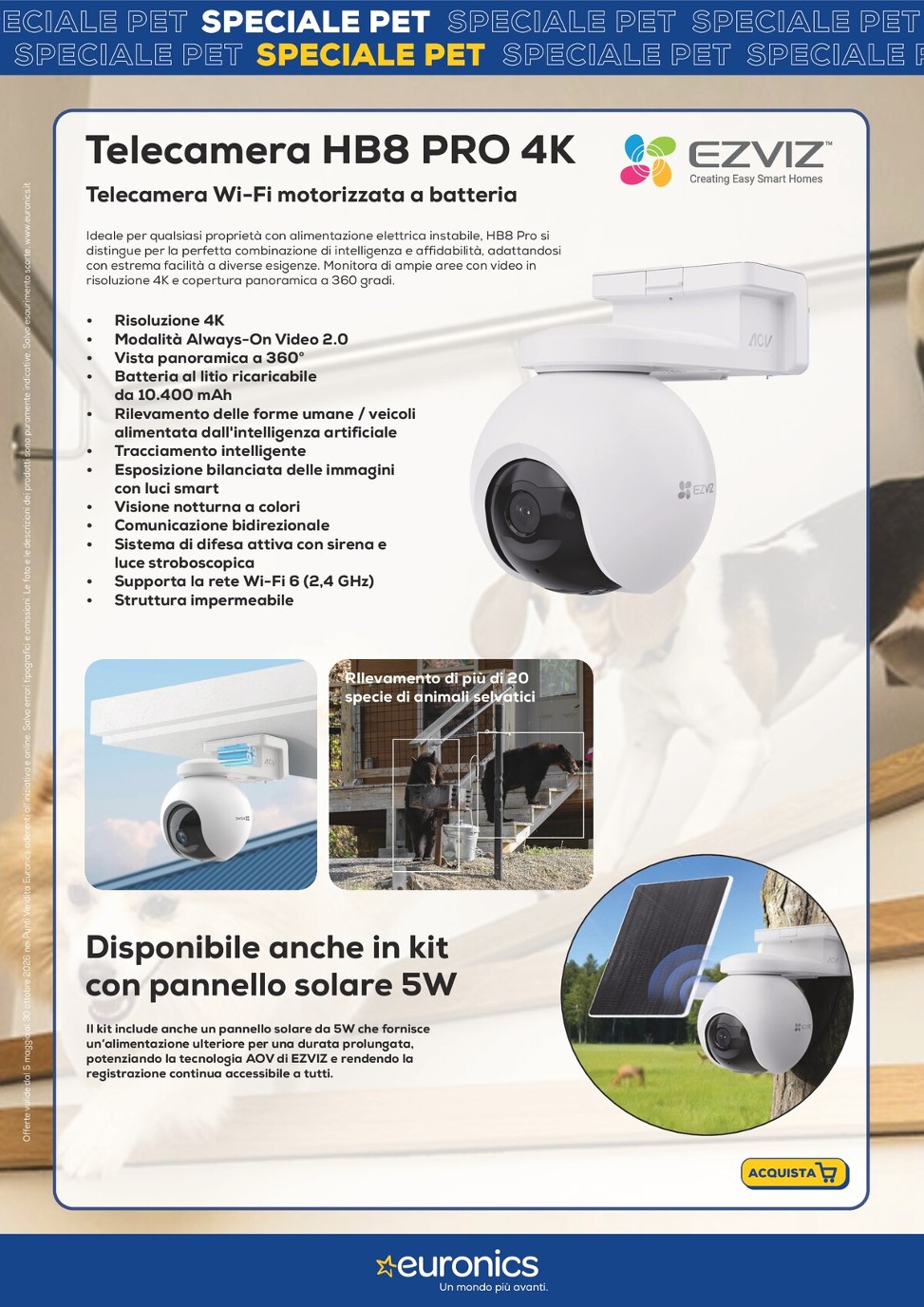 euronics - Volantino attuale di Euronics - Speciale Pet valido dal martedì 05/05/2026 al venerdì 30/10/2026 - page: 15