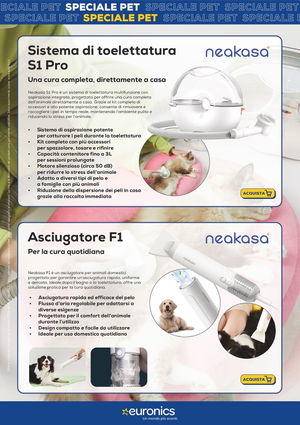 euronics - Volantino attuale di Euronics - Speciale Pet valido dal martedì 05/05/2026 al venerdì 30/10/2026 - page: 11