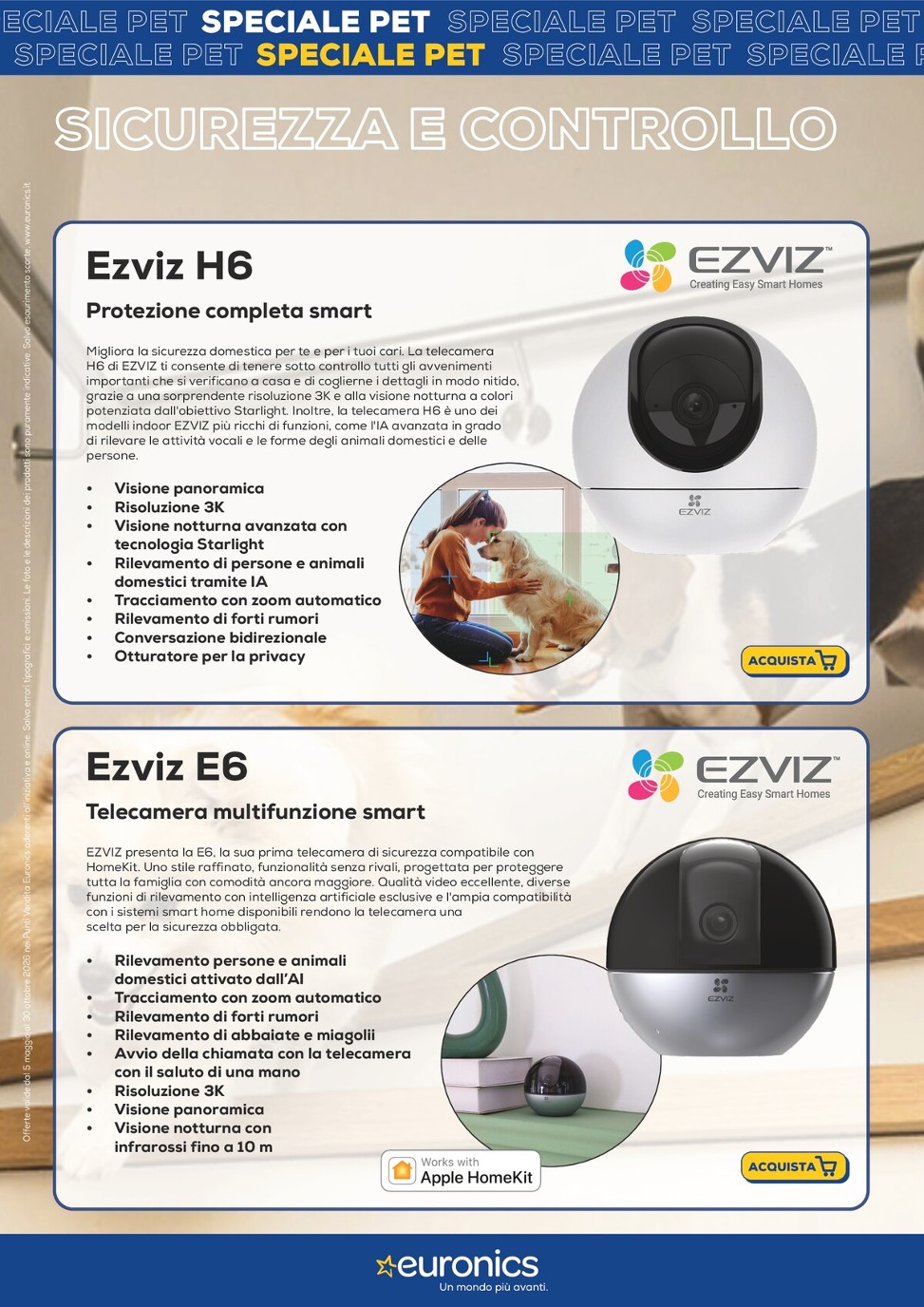 euronics - Volantino attuale di Euronics - Speciale Pet valido dal martedì 05/05/2026 al venerdì 30/10/2026 - page: 14