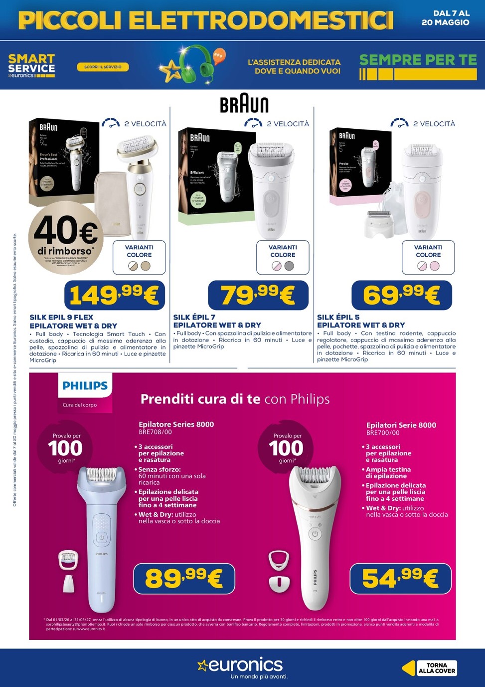 euronics - Volantino attuale di Euronics - Speciale Piccoli Elettrodomestici valido dal giovedì 07/05/2026 al mercoledì 20/05/2026 - page: 9