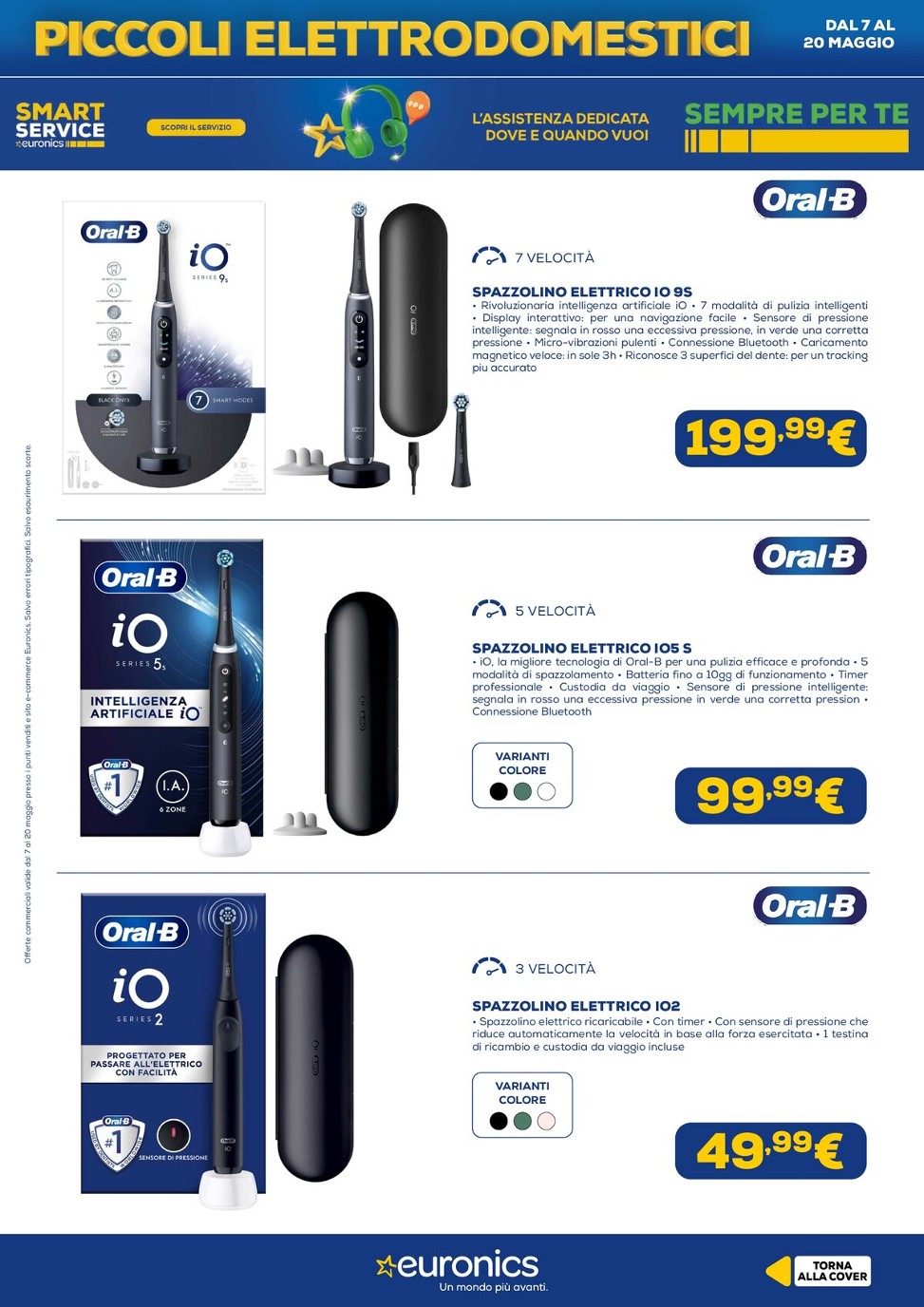 euronics - Volantino attuale di Euronics - Speciale Piccoli Elettrodomestici valido dal giovedì 07/05/2026 al mercoledì 20/05/2026 - page: 15