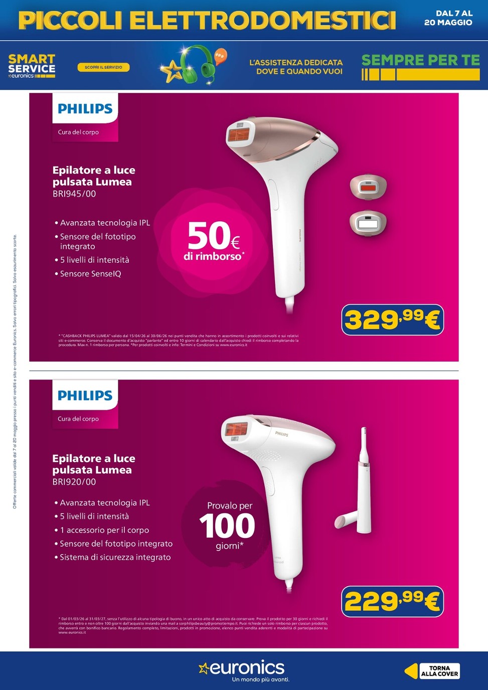 euronics - Volantino attuale di Euronics - Speciale Piccoli Elettrodomestici valido dal giovedì 07/05/2026 al mercoledì 20/05/2026 - page: 11