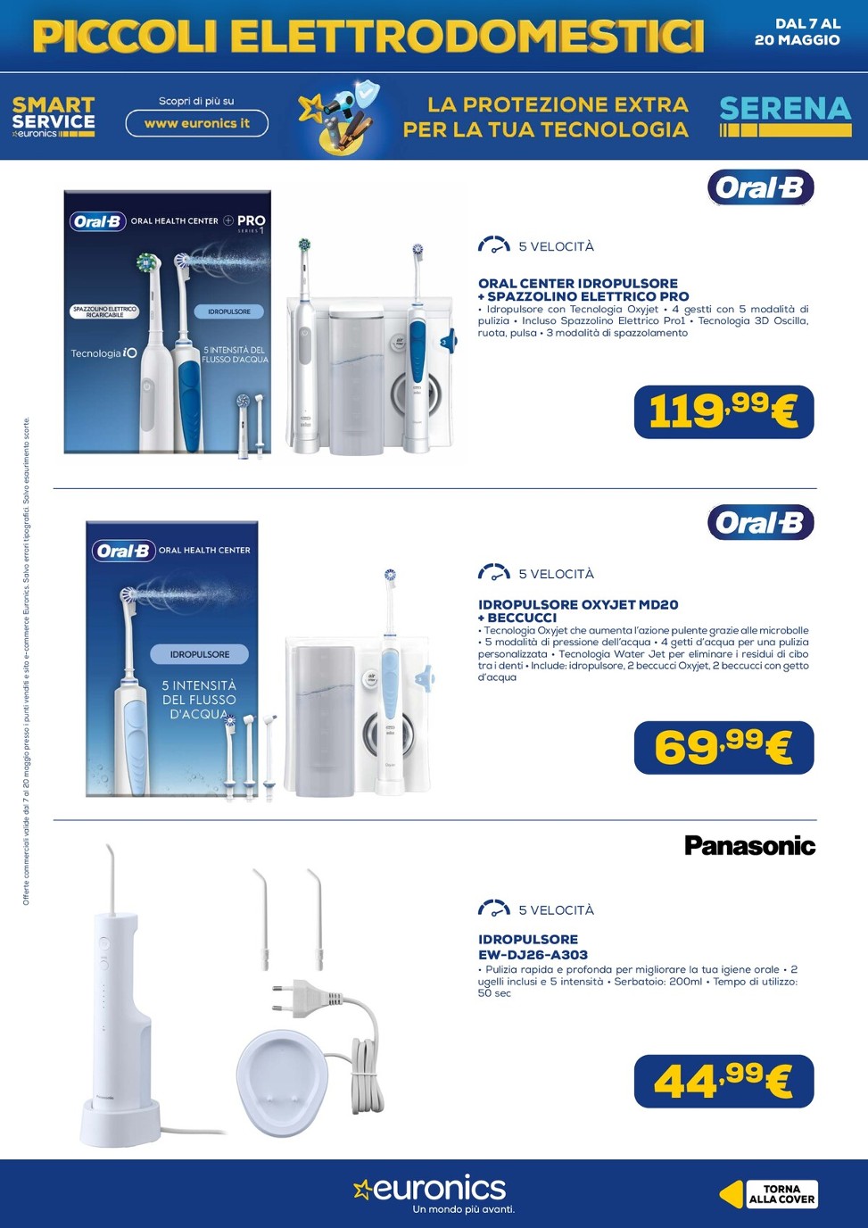 euronics - Volantino attuale di Euronics - Speciale Piccoli Elettrodomestici valido dal giovedì 07/05/2026 al mercoledì 20/05/2026 - page: 18