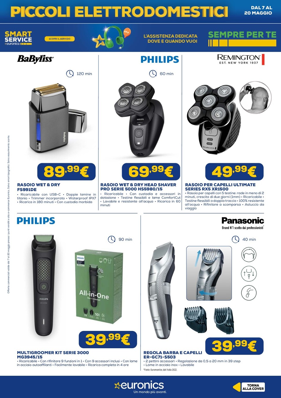 euronics - Volantino attuale di Euronics - Speciale Piccoli Elettrodomestici valido dal giovedì 07/05/2026 al mercoledì 20/05/2026 - page: 13