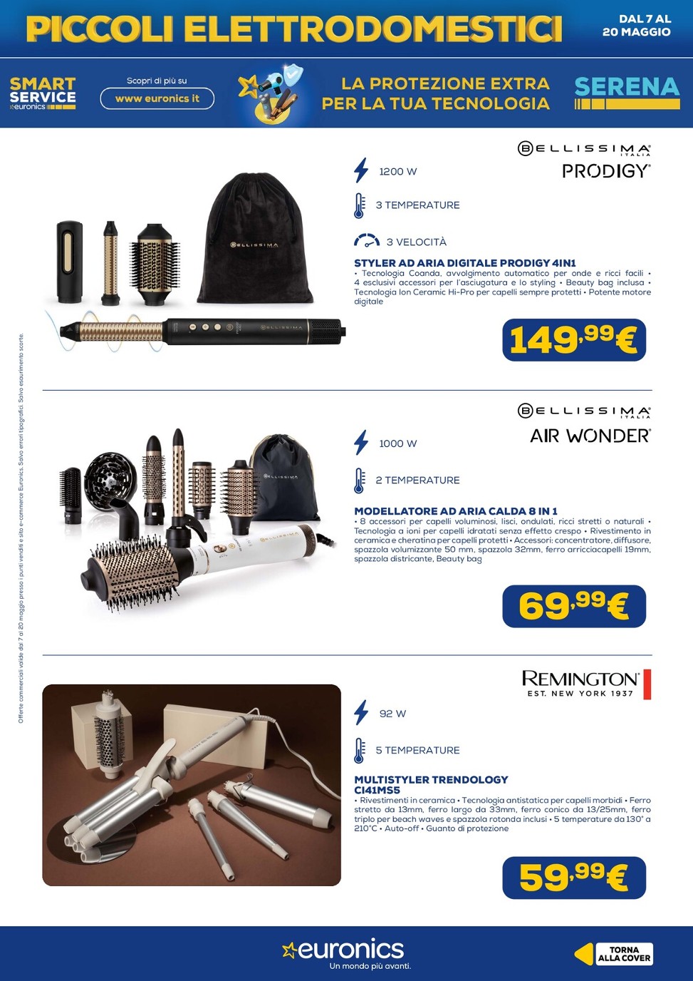euronics - Volantino attuale di Euronics - Speciale Piccoli Elettrodomestici valido dal giovedì 07/05/2026 al mercoledì 20/05/2026 - page: 8