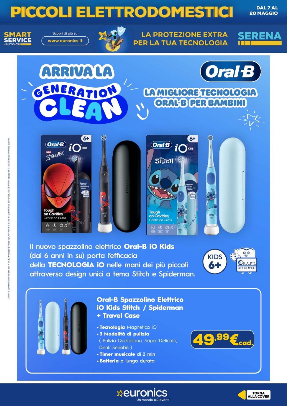 euronics - Volantino attuale di Euronics - Speciale Piccoli Elettrodomestici valido dal giovedì 07/05/2026 al mercoledì 20/05/2026 - page: 16