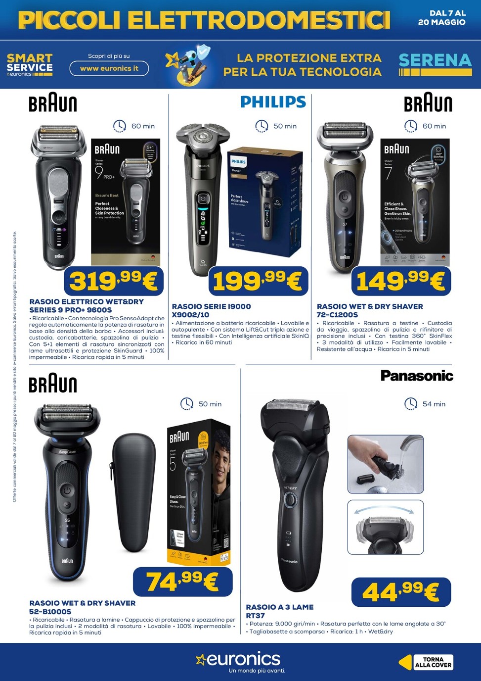 euronics - Volantino attuale di Euronics - Speciale Piccoli Elettrodomestici valido dal giovedì 07/05/2026 al mercoledì 20/05/2026 - page: 12