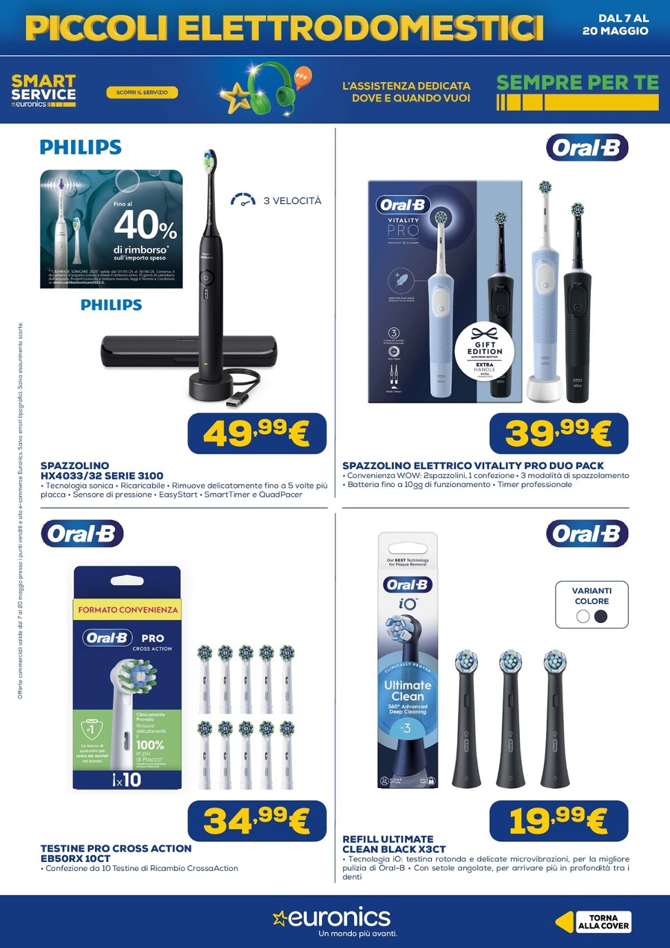 euronics - Volantino attuale di Euronics - Speciale Piccoli Elettrodomestici valido dal giovedì 07/05/2026 al mercoledì 20/05/2026 - page: 17