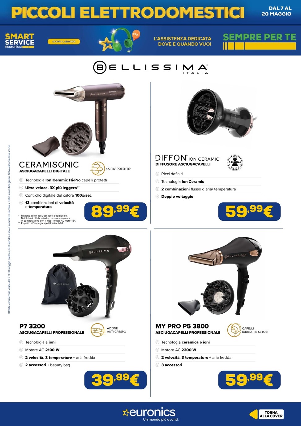 euronics - Volantino attuale di Euronics - Speciale Piccoli Elettrodomestici valido dal giovedì 07/05/2026 al mercoledì 20/05/2026 - page: 3