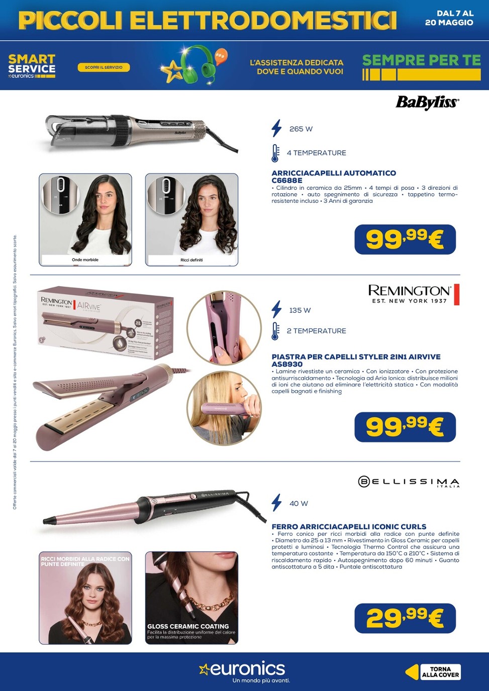 euronics - Volantino attuale di Euronics - Speciale Piccoli Elettrodomestici valido dal giovedì 07/05/2026 al mercoledì 20/05/2026 - page: 5