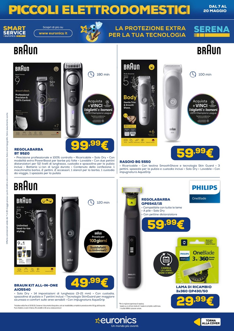 euronics - Volantino attuale di Euronics - Speciale Piccoli Elettrodomestici valido dal giovedì 07/05/2026 al mercoledì 20/05/2026 - page: 14