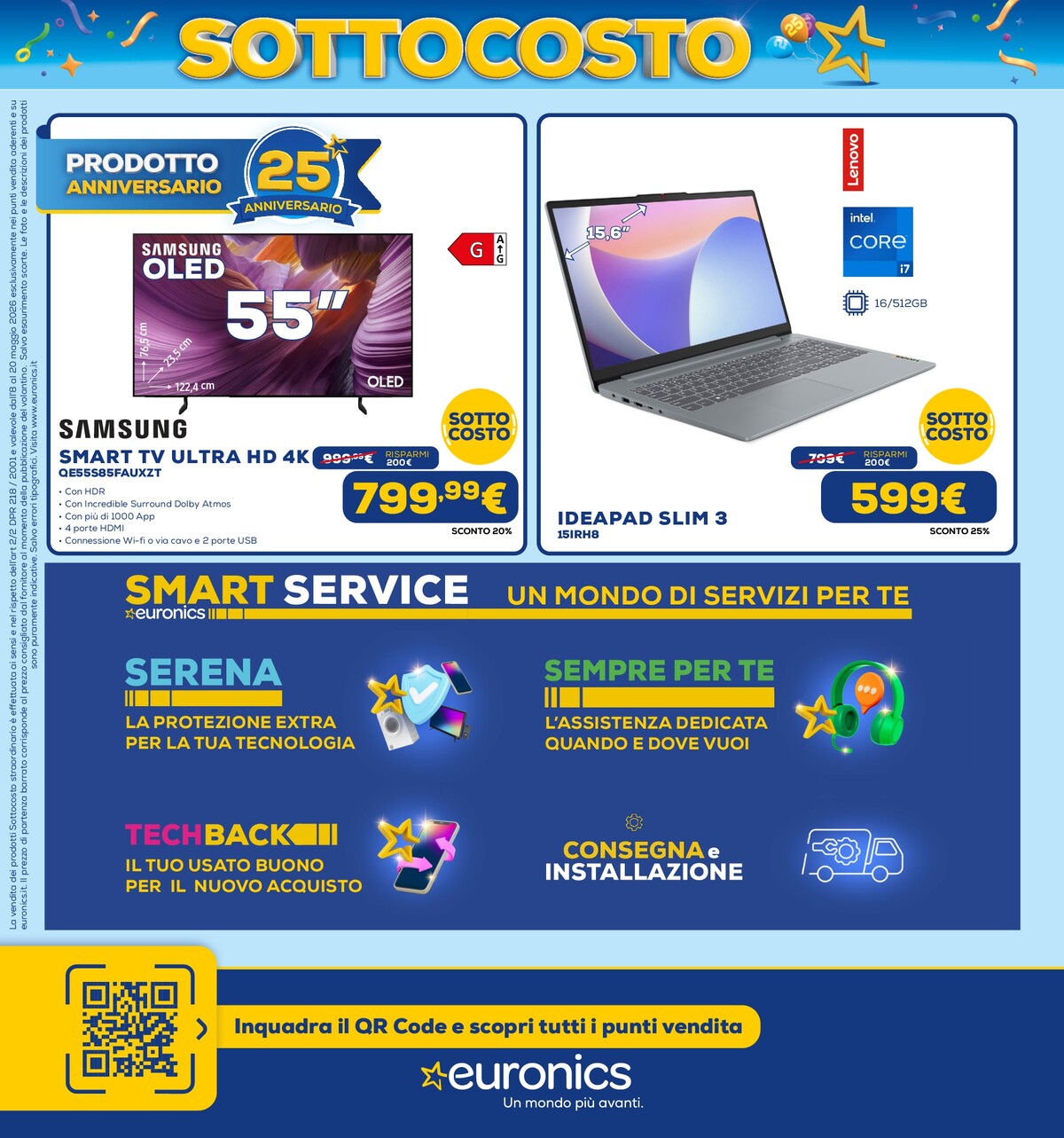 euronics - Volantino attuale di Euronics valido dal venerdì 08/05/2026 al mercoledì 20/05/2026 - page: 51