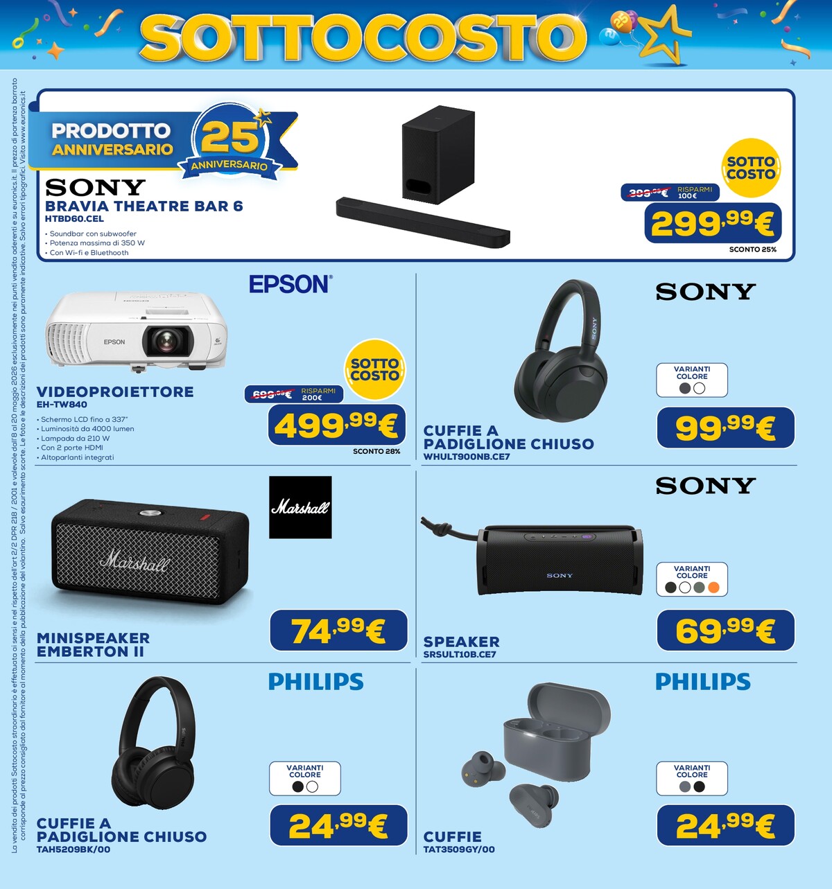 euronics - Volantino attuale di Euronics valido dal venerdì 08/05/2026 al mercoledì 20/05/2026 - page: 14