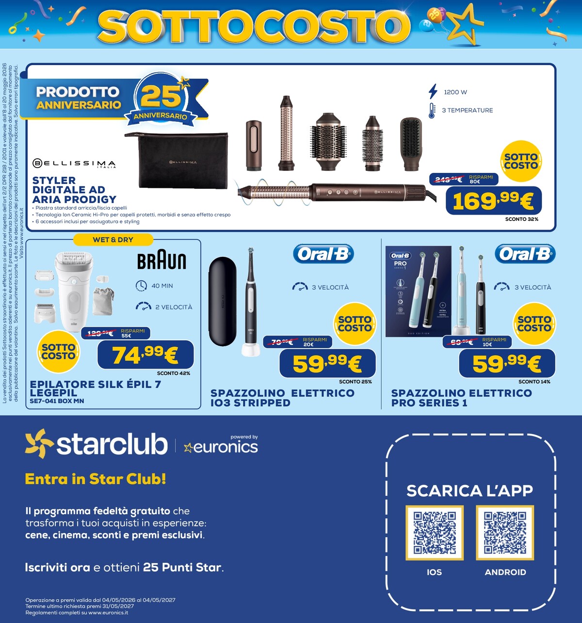 euronics - Volantino attuale di Euronics valido dal venerdì 08/05/2026 al mercoledì 20/05/2026 - page: 50