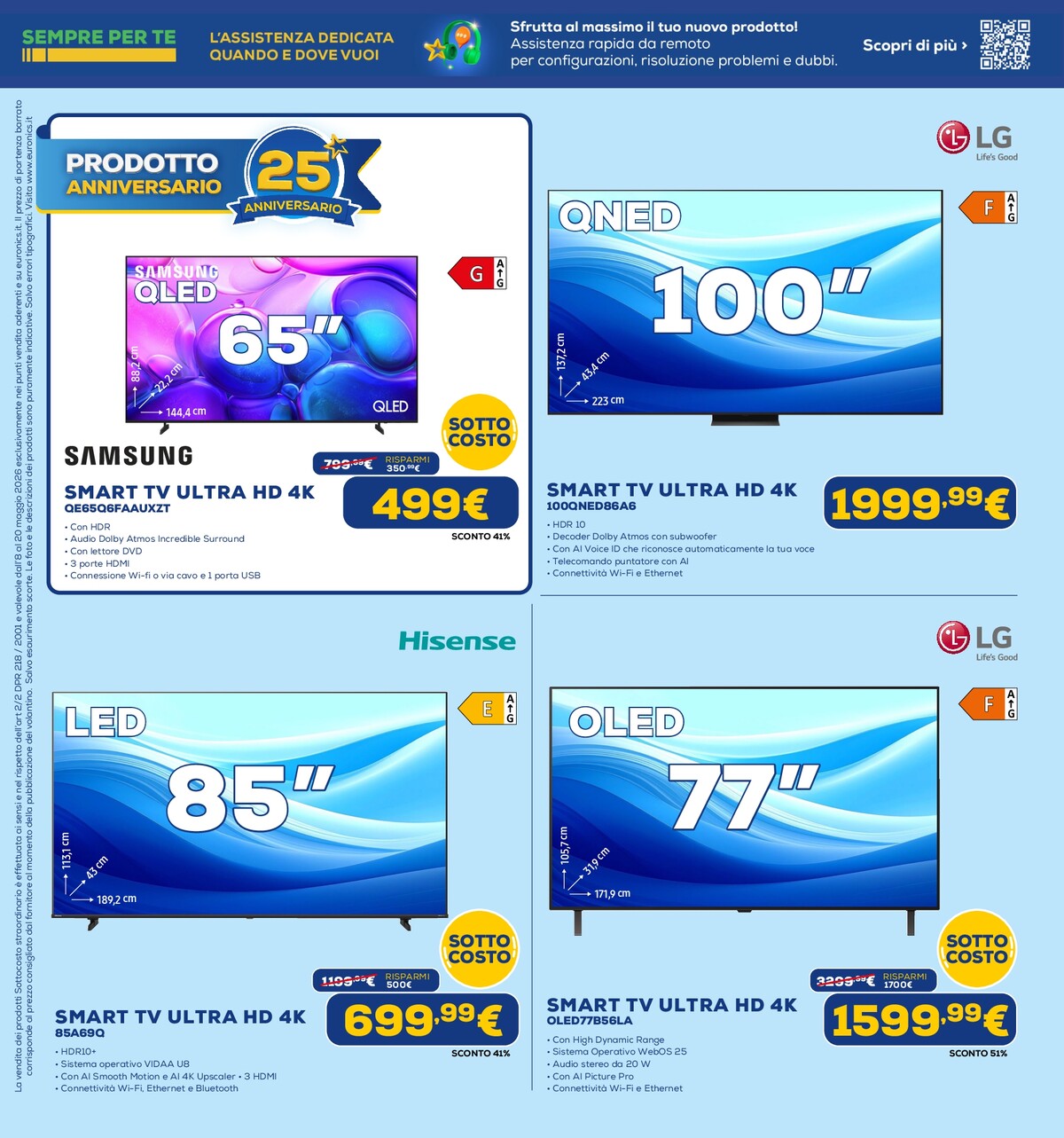 euronics - Volantino attuale di Euronics valido dal venerdì 08/05/2026 al mercoledì 20/05/2026 - page: 8
