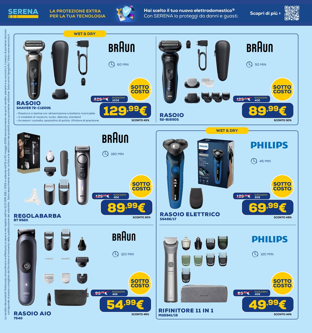 euronics - Volantino attuale di Euronics valido dal venerdì 08/05/2026 al mercoledì 20/05/2026 - page: 49